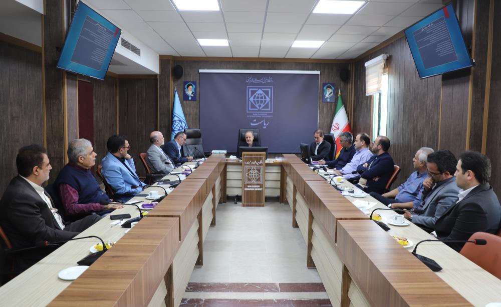 اولین جلسه شورای راهبری تحول اداری دانشگاه برگزار شد