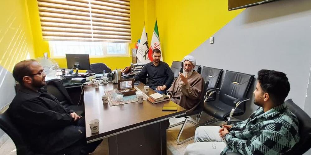 دیدار ریاست نهاد مقام معظم رهبری دانشگاه های استان با فرمانده و اعضا بسیج دانشجویی دانشگاه